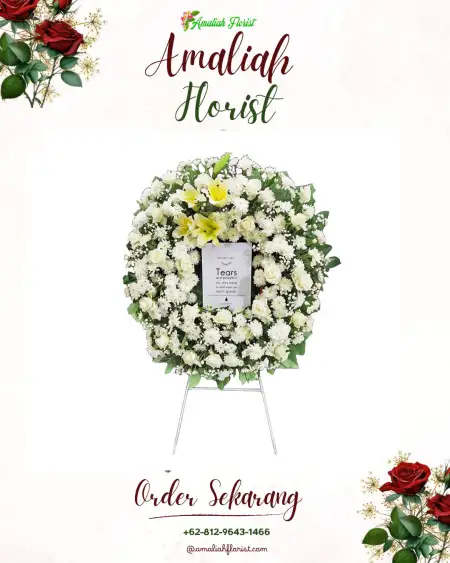 Krans Bunga Duka Kepohagung